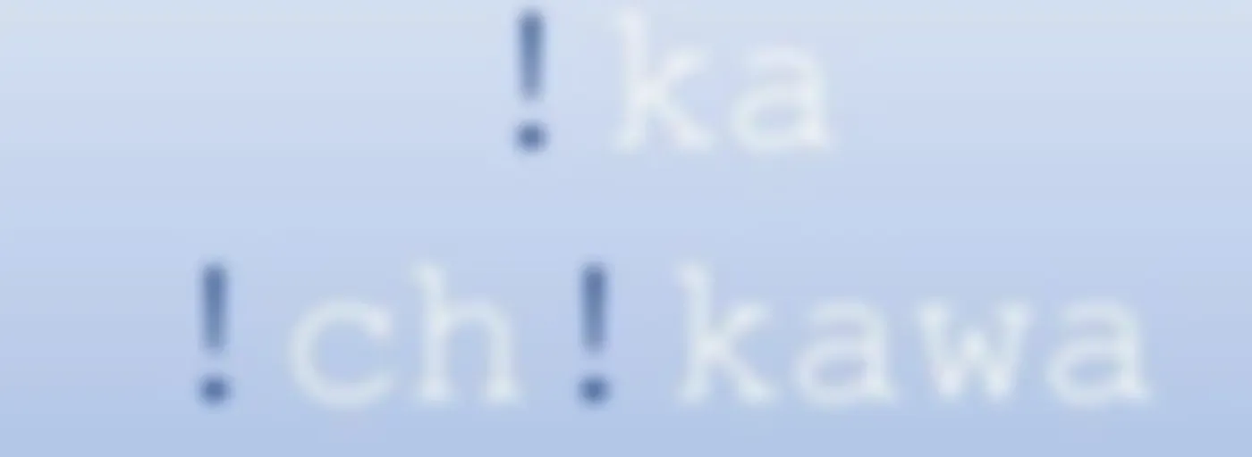 !ka !ch!kawa（イカ市川）