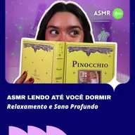 ASMR lendo até você dormir profundamente 😴