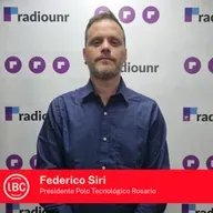 LBC con Federico Siri, presidente Polo Tecnológico Rosario