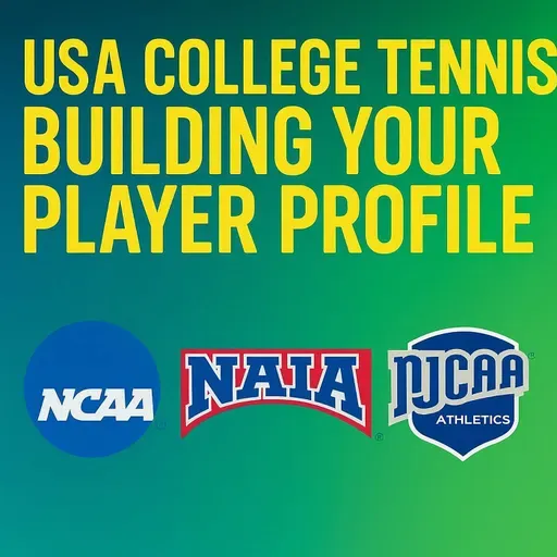 USA COLLEGE TENNIS; BUILDING YOUR PLAYER PROFILE