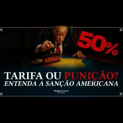 BRASIL PUNIDO COMO DITADURA: O QUE VAI ALÉM DAS TARIFAS | Magna Carta por Ricardo Gomes