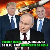 POLONIA quiere tener OJIVAS NUCLEARES de EE.UU. en su territorio para frenar a RUSIA.