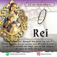 Óh Rei das Nações.... 