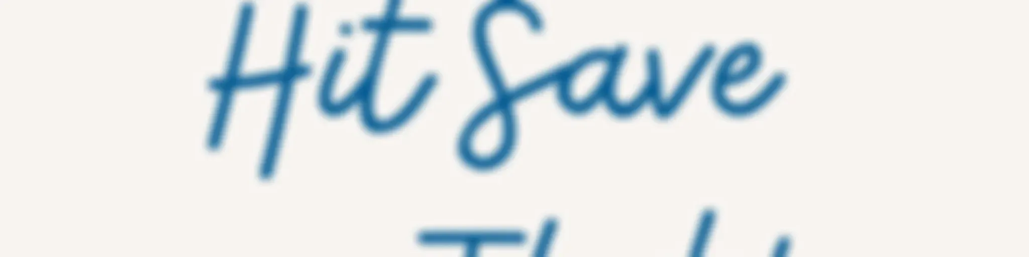 Hit Save On That w/ Wendy Rivera