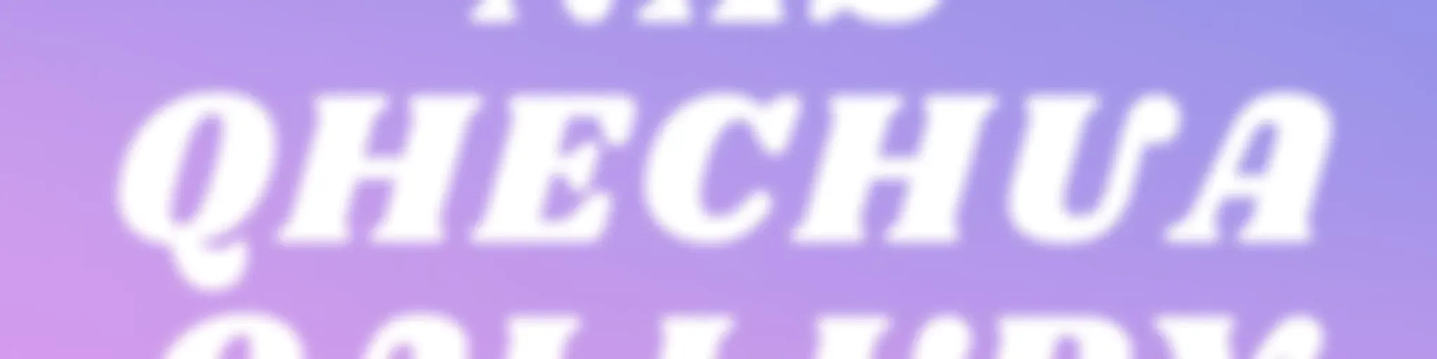 YACHAYKUNAS QHECHUA QALLUPY / Enseñanzas biblicas en Quechua