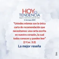 La mejor reseña ~ Devocional de Jóvenes ~ 11 de mayo 2025