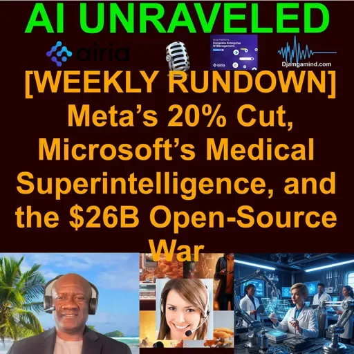 [AI WEEKLY NEWS RUNDOWN] The AI Great Reset: Meta’s 20% Cut, Microsoft’s Medical Superintelligence, and the $26B Open-Source War (March 08th to March 15th 2026)