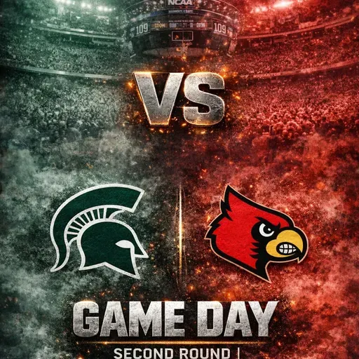 NCAA 2nd RD Louisville vs Michigan State