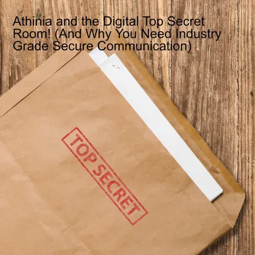 Athinia and the Digital Top Secret Room! (And Why You Need Industry Grade Secure Communication)