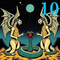 Buenos presagios, 10 (voz humana)