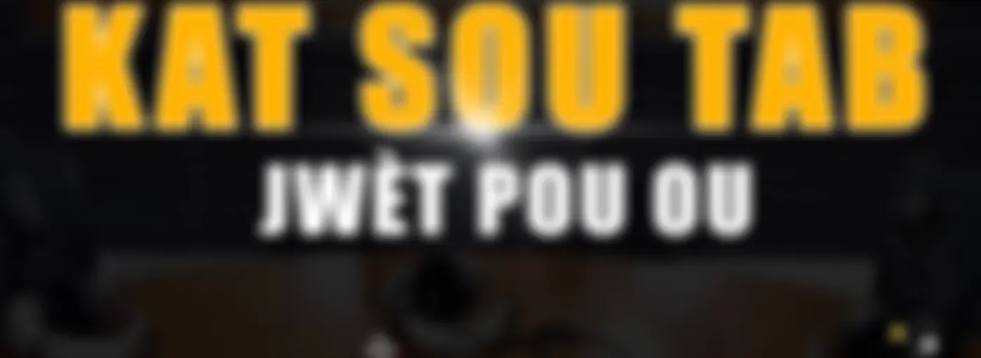Kat sou Tab Jwet pou ou / Invites / Opinions / Liqnes Ouvertes