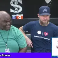 433: Chris Sale Braves & Coach Mayden MLB Stars of the Game One on One #2026 #sports #atlanta #mlb