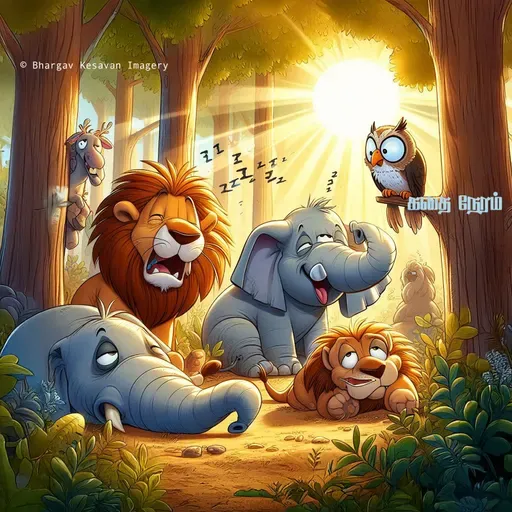 764 | 05 - ஆந்தையின் உறக்கம் | நற்பண்புக் கதைகள்