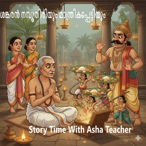 480-ശങ്കരൻ നമ്പൂതിരിയും മാന്ത്രികപ്പെട്ടിയും- A Malayalam Story