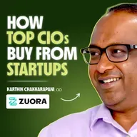 How Startups Can Sell to Big Companies Ft. Karthik Chakkarapani, Zuora