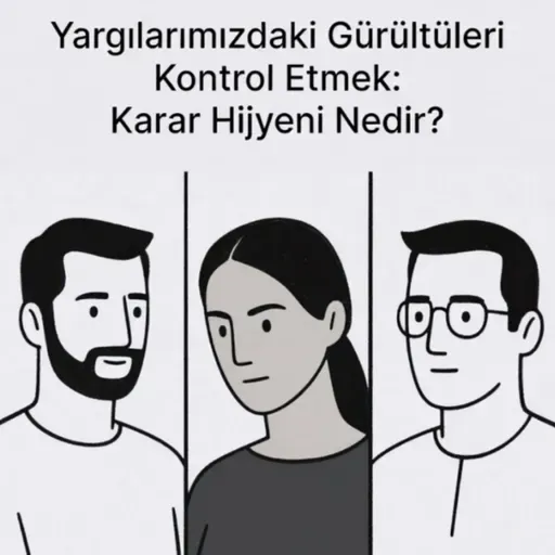 Yargılarımızdaki Gürültüleri Kontrol Etmek: Karar Hijyeni Nedir?