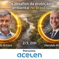 Live “Os desafios da proteção ambiental no Brasil", com Paulo Artaxo