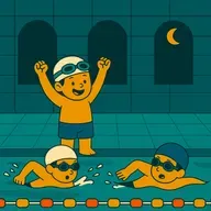 The Maplewood Swim Meet