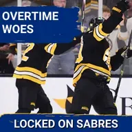 The Buffalo Sabres cannot figure out 3-on-3 overtime in another loss to the Bruins