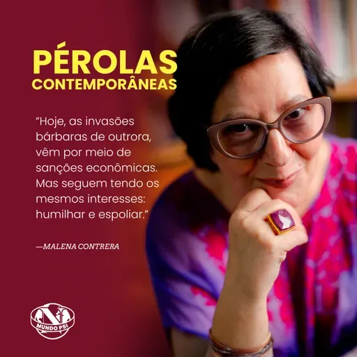 Podcast com Malena Contrera