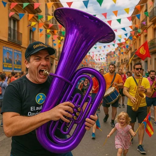 376. Tuba de Plástico para Charanga + Bombardino (3+1)