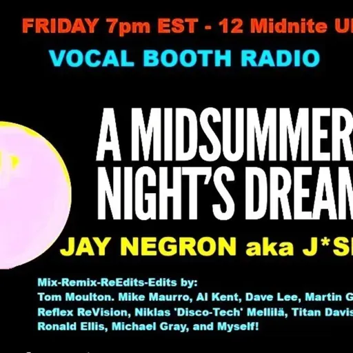 Jay Negron on VOCAL BOOTH RADIO - August 1, 2025
