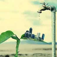 شعر بر سر سفره آب