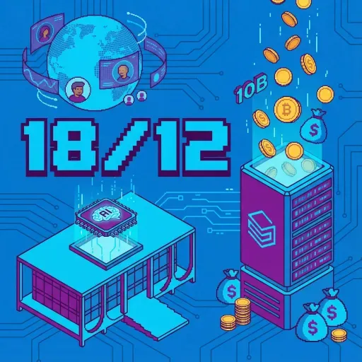 18/12/2025 - IA no Judiciário, Databricks Vale US$ 62 Bi e Roblox Generativo