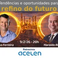 Live “Tendências e oportunidades para refino do futuro", com Celso Ferreira