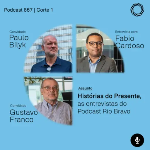 Podcast 867 | Fábio Cardoso: Histórias do Presente, as entrevistas do Podcast Rio Bravo