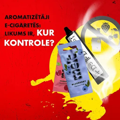 #233 "Aromatizētāju" sliktais bums: e-cigarešu aromātu aizliegums ir likumā. Kur kontrole?