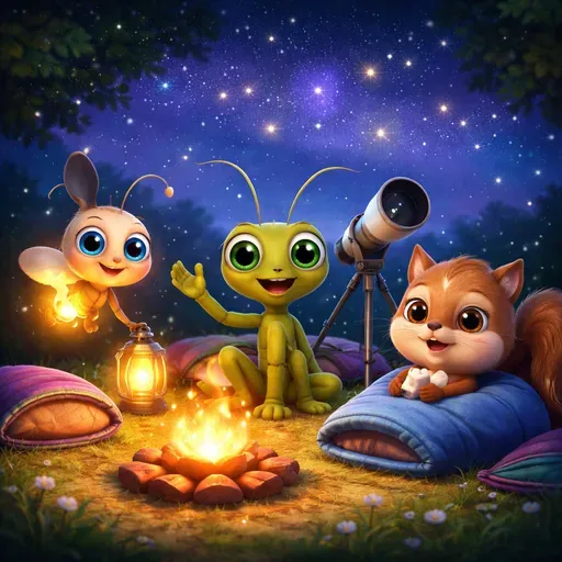 Bedtime Stories: Trouble at the Stargazer Club🎆