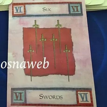 Tarot da Semana - Seis de Espadas