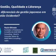 Live: Quais são os diferenciais da gestão japonesa em relação à gestão Ocidental, com Paulo Ghinato
