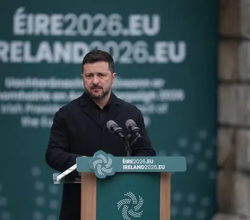 Tús Áite: Preasócáid Volodymyr Zelensky le Micheál Martin