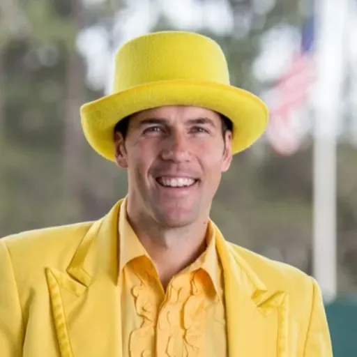 Who is the Guy in the Yellow Tux?