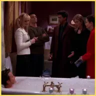 El de cuando Chadler se da un baño