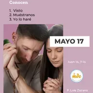 Juan 14, 7-14: Conocen