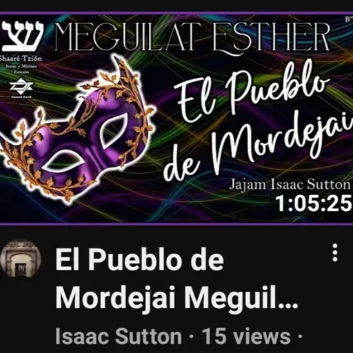 RAB ISAAC SUTTON- El Pueblo de Mordejai Meguilat Esther