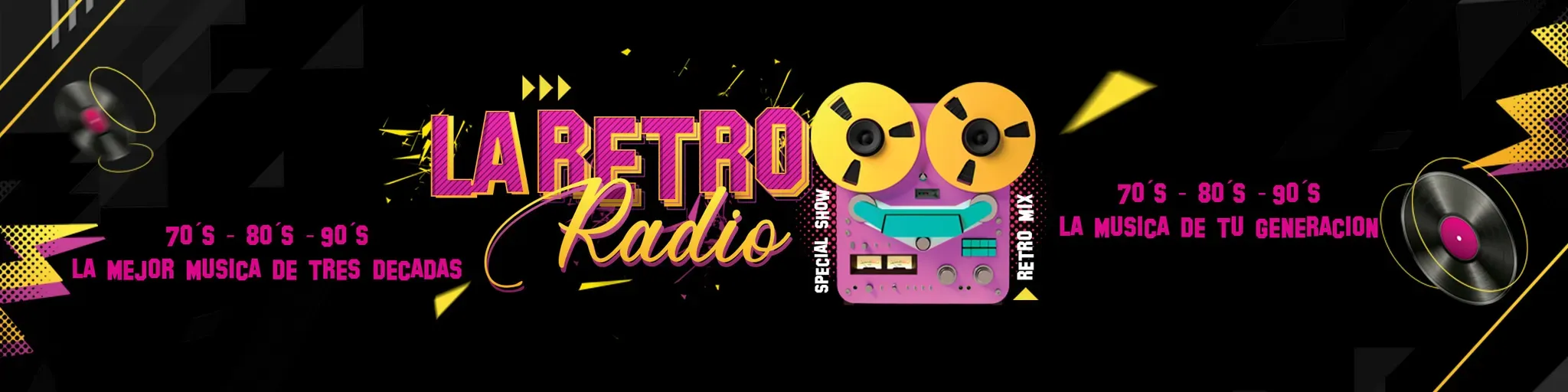 La Retro Radio 80s 90s Music