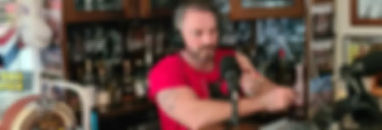 "At the bar with Yo Adrian"