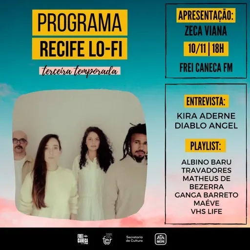 PROGRAMA RECIFE LO-FI #20 | 3ª TEMPORADA | ENTREVISTA KIRA ADERNE