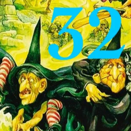 Brujas de viaje 32, (voz humana); Mundodisco 12.