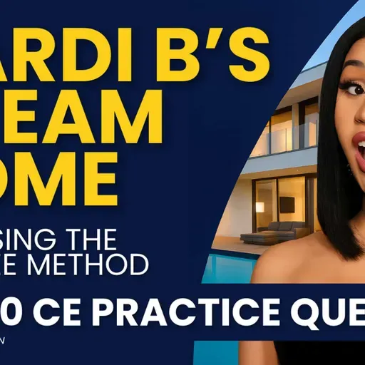 Cardi B's Dream Home: Choosing the Best Fee Method | ARE 5.0 CE Practice Question