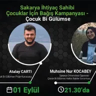 Sakarya İhtiyaç Sahibi Çocuklar İçin Bağış Kampanyası - Çocuk Bi Gülümse