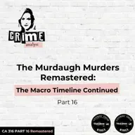 Ep 316:  The Murdaugh Murders: The Macro Timeline continued,  Part 16