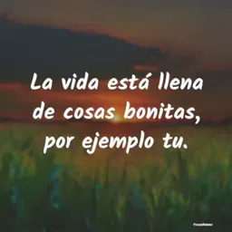 Cosas bonitas