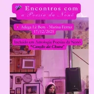 Série 🎤 Encontros com a Poesia da Nonô: Poema "Canção da Chuva" | "Song of the Rain"