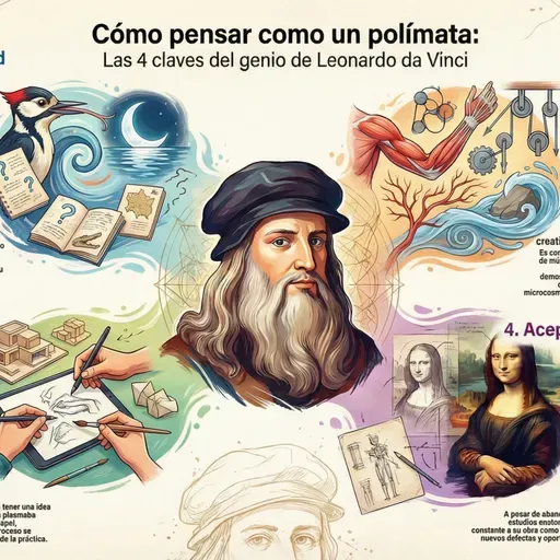 🧠 Leonardo da Vinci: El Arte de Pensar como Polímata