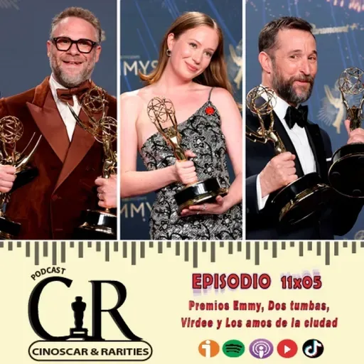 11x05 - SERIES: Premios Emmy, Dos tumbas, Virdee, Los mil días de Allende y Los amos de la ciudad